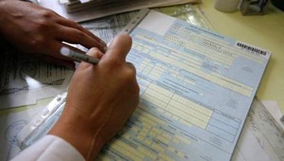 Больничный лист по беременности и родам: образец заполнения