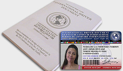 международное водительское удостоверение фото
